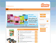 Tablet Screenshot of fosteringresources.co.uk